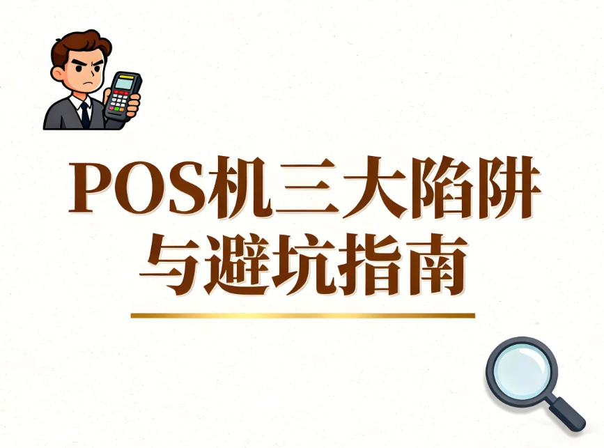 立刷用户必读：POS机三大陷阱与避坑指南，守护资金安全